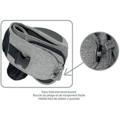Porte-bébé - Siège de hanche - DREAMBABY - Up & Go - Gris