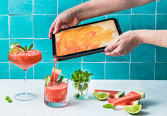 Fledge Bamboo Cutting Board Set of 2 Pieces with Holder