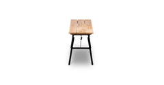 Banc pliant Vernon - Bois d'acacia aspect clair
