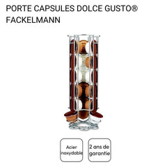 Coffee set with Dolce Gusto capsule holder and milk frother - FACKELMANN