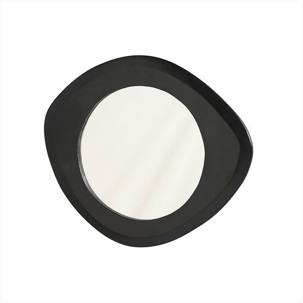 Mirror 50, geometric, Black