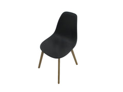 Kristianstad Eetkamerstoel - Hout Acacia Licht Teak Look (set van 4)