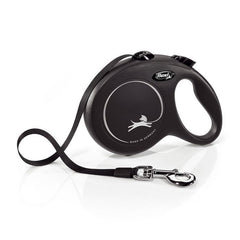 KERBL Flexi Classic M rope leash - Length: 5 m - Max weight: 25 kg - Black - Dogs