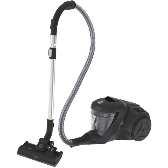 Bagless vacuum cleaner - HOOVER - HP321PAF - 850 W - 75 dBA - 2 L - Grey