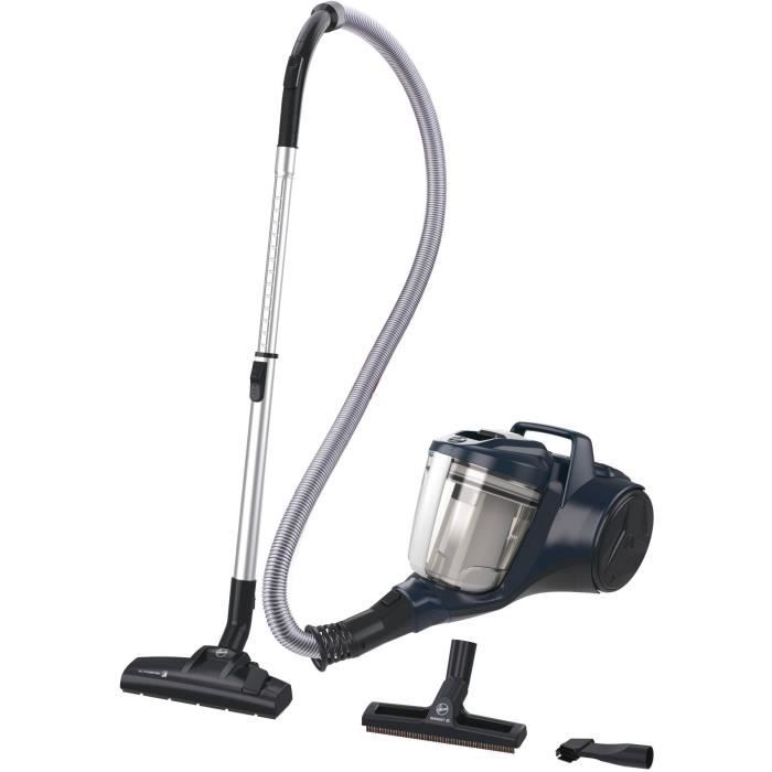 Bagless vacuum cleaner - HOOVER - HP110HM - 700 W - 78 dBA - 2 L - Blue