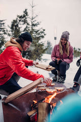 Triple Fire Bowl Grill Grate with Stand 55 cm