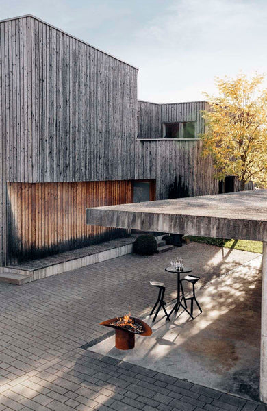 Ellipse Fire Bowl Stand Separately