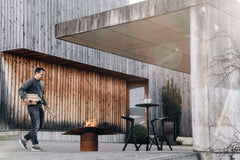 Ellipse Fire Bowl Stand Separately