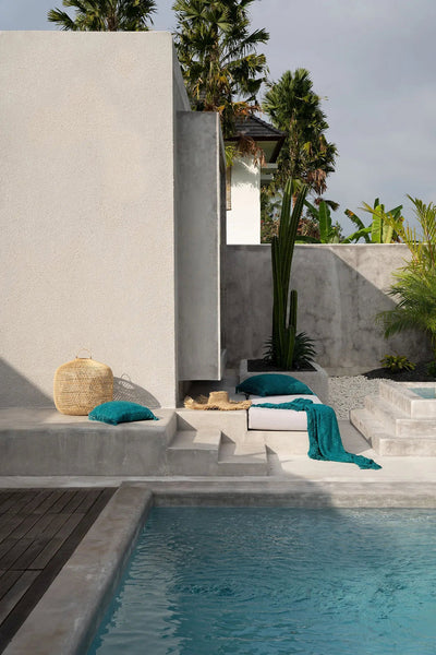 De Oh My Gee Kussenhoes - Aqua - 60x60