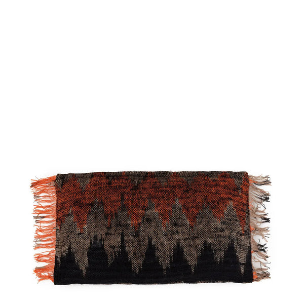 De Oh My Gee kussenhoes - zwart-oranje - 30x50