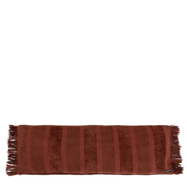 La housse de coussin Oh My Gee - Velours bordeaux - 35x100