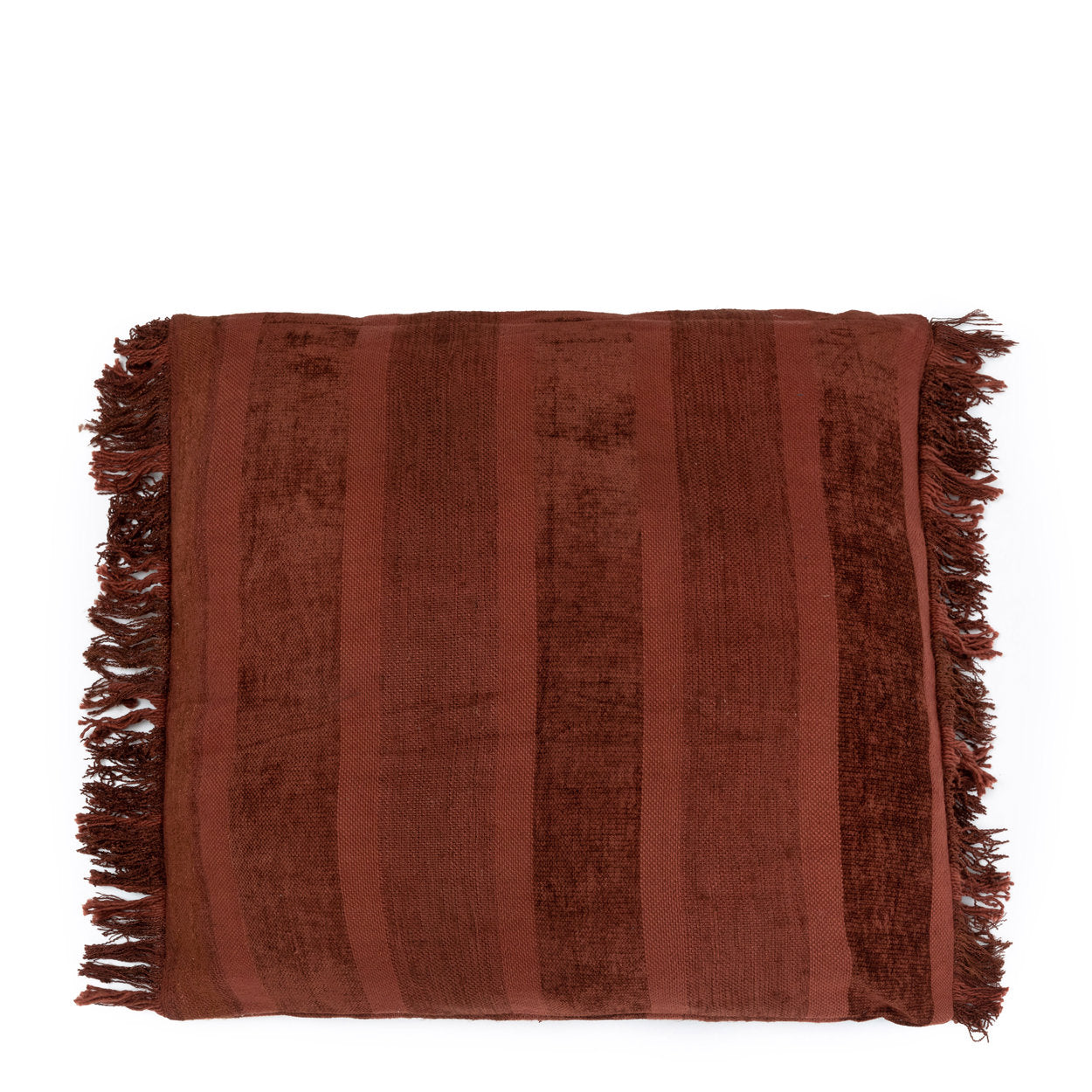 La Housse de Coussin Oh My Gee - Velours Bordeaux - 60x60