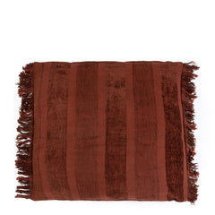 La Housse de Coussin Oh My Gee - Velours Bordeaux - 60x60