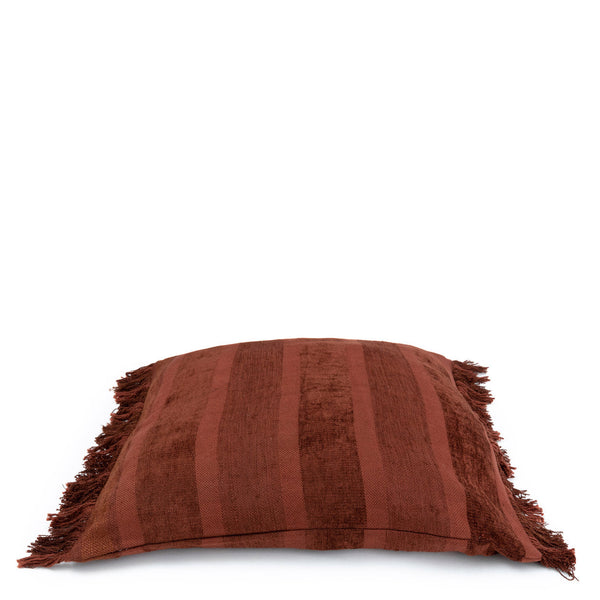 La Housse de Coussin Oh My Gee - Velours Bordeaux - 60x60
