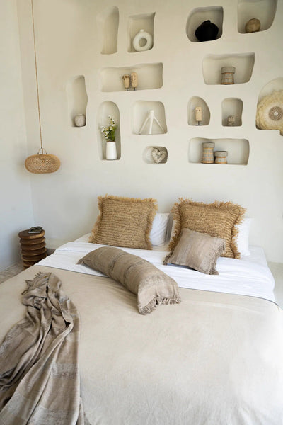 De Oh My Gee Kussenhoes - Concrete Velvet - 35x100