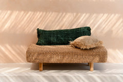 La housse de coussin Oh My Gee - Vert Forêt - 35x100