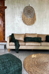 La housse de coussin Oh My Gee - Vert Forêt - 35x100