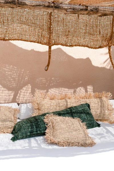 La housse de coussin Oh My Gee - Vert Forêt - 35x100