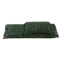 La housse de coussin Oh My Gee - Vert Forêt - 35x100