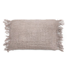 La housse de coussin Oh My Gee - gris perle - 30x50