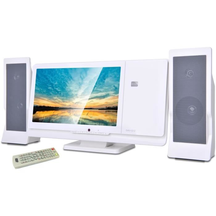HIFI system - INOVALLEY - CH43-DVD - DVD/CD player - 12 screens - 60W - FM - USB 2.0 - SD/MMC - AV - Multilingual - 2.0CH