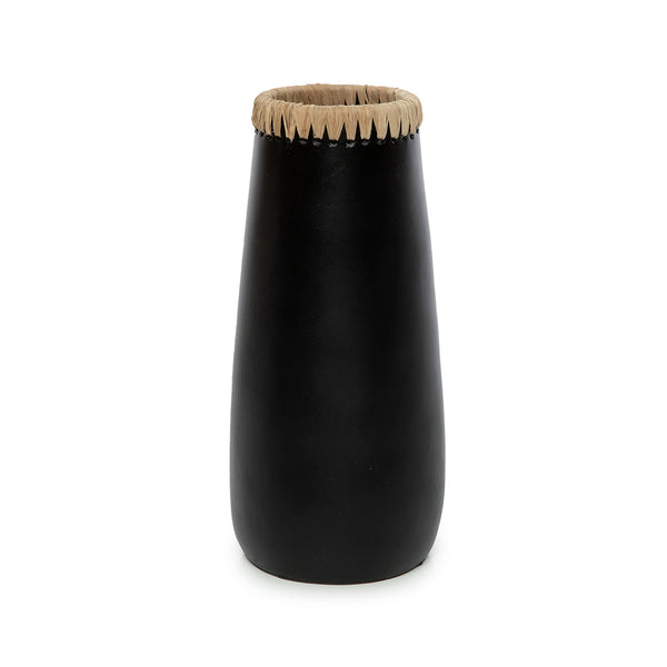 The Sneaky Vase - Black Natural - L