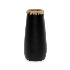 The Sneaky Vase - Black Natural - L