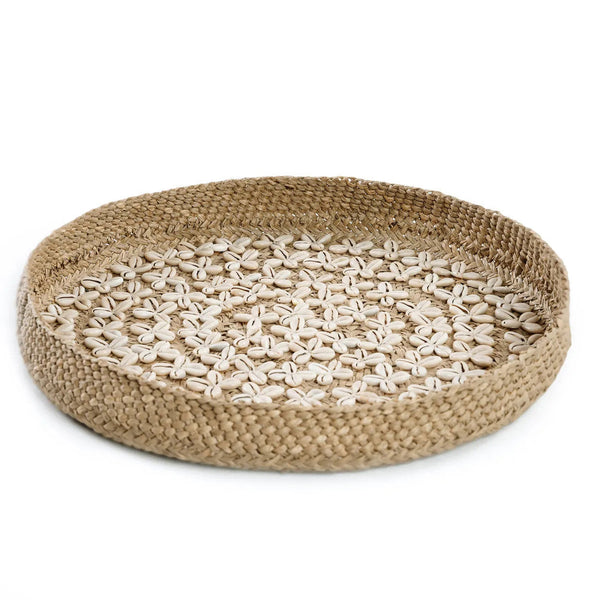 Het Costa Schelpenbord - Natuurlijk Wit - M