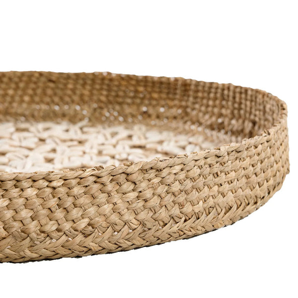 Het Costa Schelpenbord - Natuurlijk Wit - M