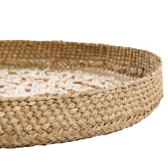 Het Costa Schelpenbord - Natuurlijk Wit - M