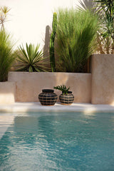 Le Vase Belly - Noir Naturel - T.L
