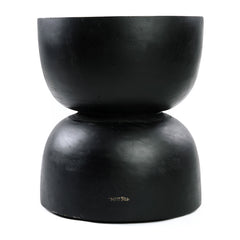 Karbun Stool - Black Natural