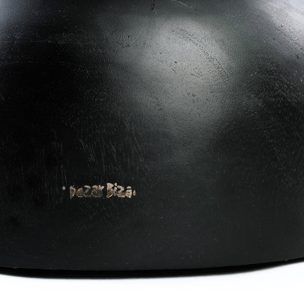 Karbun Stool - Black Natural