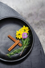 The Burned Classic Plate - Black - S