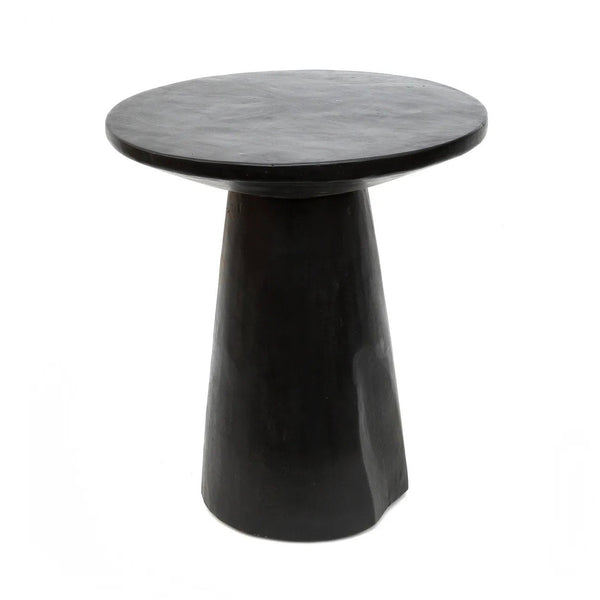 La table d'appoint conique Timber - Noir - 50"
