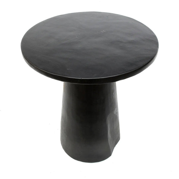 La table d'appoint conique Timber - Noir - 50"