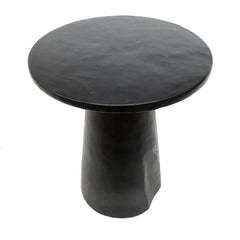 La table d'appoint conique Timber - Noir - 50"