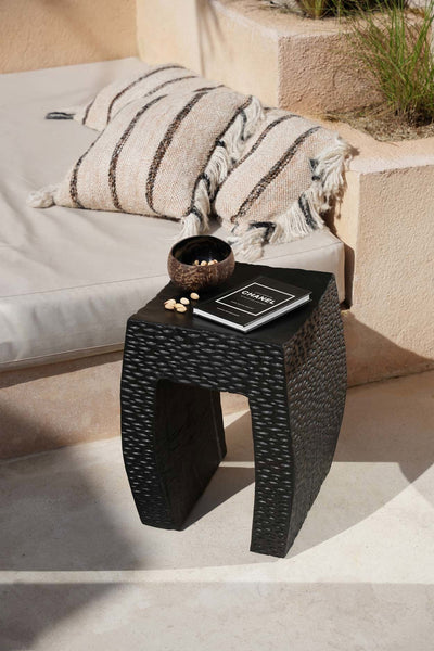 "The Montano Stool - Black"
