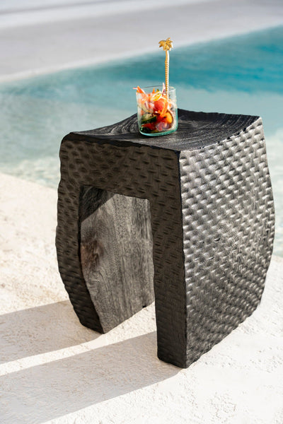 "The Montano Stool - Black"