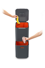 Totem Compact Waste Bin 2 x 20 liters