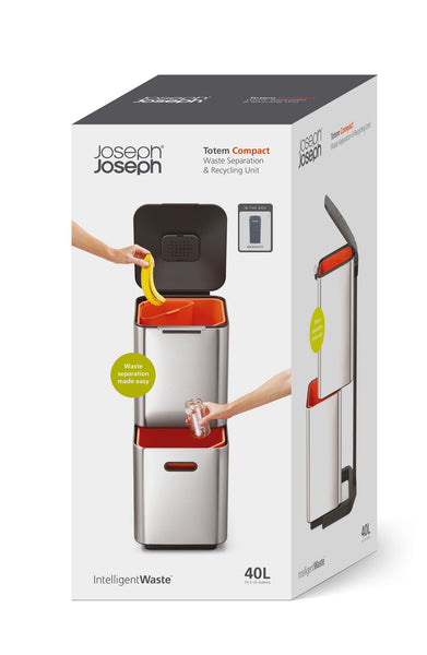 Totem Compact Waste Bin 2 x 20 liters
