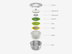 Multi-Prep Salad Preparation Set of 4 Pieces