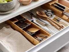 DrawerStore Bamboe Besteklade-organizer