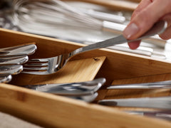 DrawerStore Bamboe Besteklade-organizer