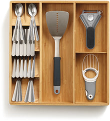 DrawerStore Bamboo Kitchen Drawer Organizer