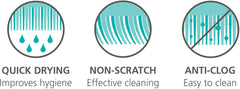 Set of 2 Scrub Brushes