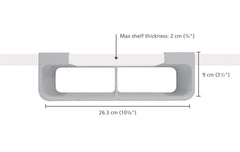 CupboardStore Hanging Organizer