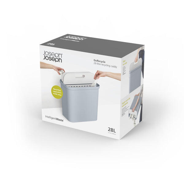 Poubelle de recyclage GoRecycle 2 x 14 litres