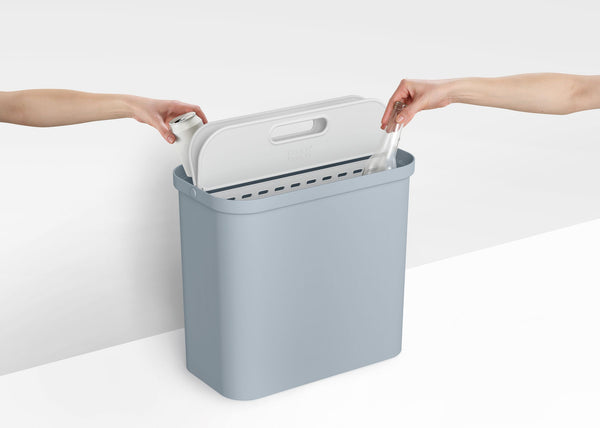 Poubelle de recyclage GoRecycle 2 x 14 litres