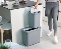 GoRecycle Recycling Trash Bin Set 32 L and 2×7 L